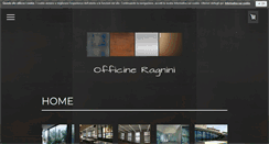 Desktop Screenshot of officineragnini.it